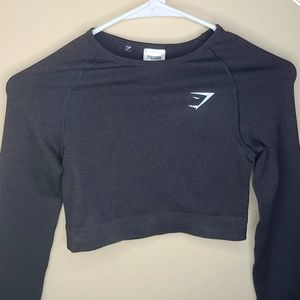 Gymshark long sleeve crop top
